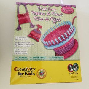 Knit Loom creativity for kids - New - 7+